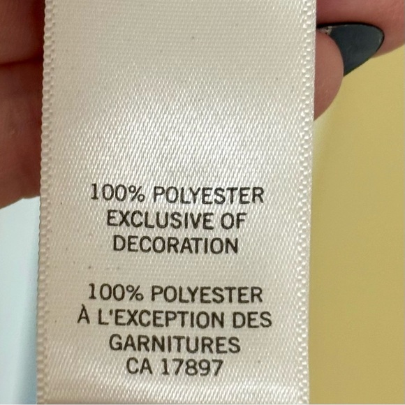 Banana Republic| Cream & Fall Colour Leaf Print Sleeveless Ruched Blouse Sz S - Picture 7 of 7